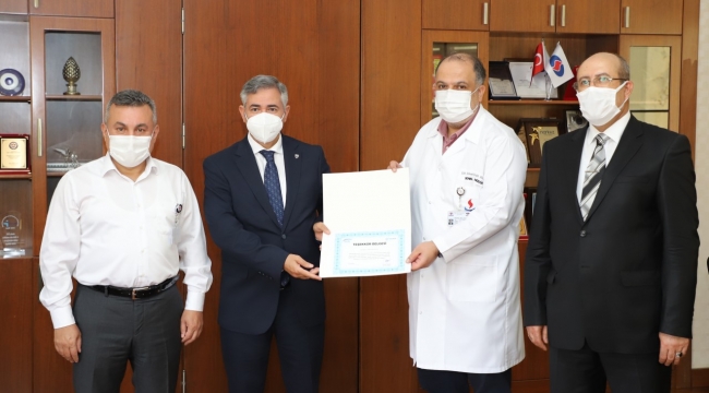 SANKO Üniversitesi Hastanesi’ne SGK'dan “Teşekkür Belgesi”