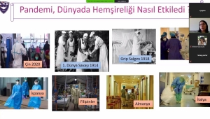 SANKO ÜNİVERSİTESİ'NDE HEMŞİRELİK HAFTASINDA ONLİNE SÖYLEŞİ