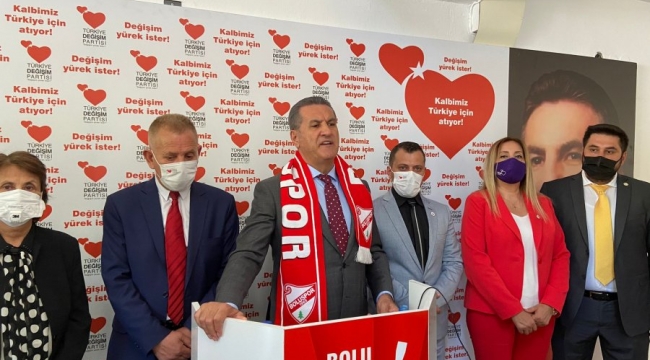 TDP Genel Başkanı Mustafa Sarıgül, Bolu İktidara Hazırlık Merkezine ziyaret gerçekleştirdi