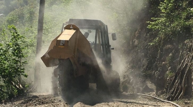 Trabzon Büyükşehir'den iki ilçeye ömürlük çalışma
