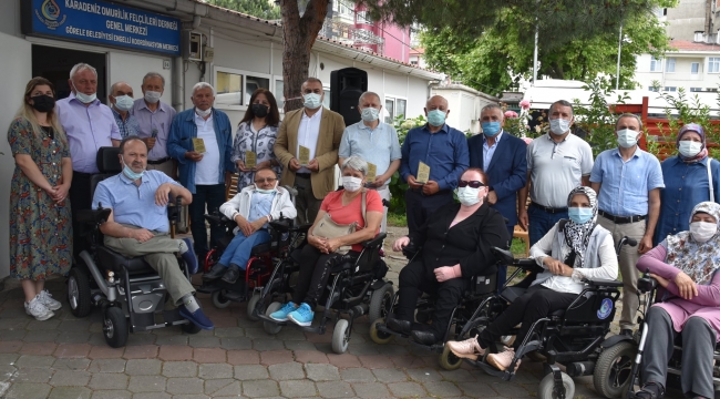 Başkan Erener, Karadeniz Omurilik Felçlileri Derneği kongresine katıldı