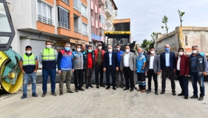 BAŞKAN ZORLUOĞLU ARSİN'DE ÜSTYAPI ÇALIŞMALARINI İNCELEDİ