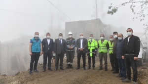 BAŞKAN ZORLUOĞLU İÇME SUYU YATIRIMINI İNCELEDİ