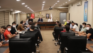 Ekrem Yüce, AK Parti İl Gençlik Kolları yönetimi ile buluştu