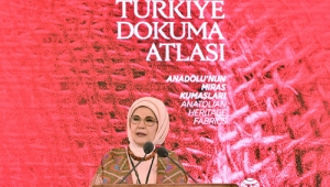 Emine Erdoğan, “Dokuma Atlası Sergisi”nin açılış törenine katıldı