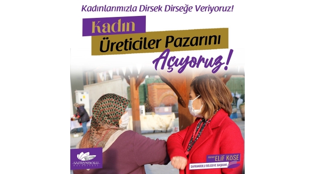Kadın Üretici Pazarı Açılıyor