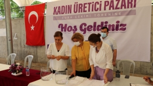 Kadın Üretici Pazarı Kuraları Çekildi