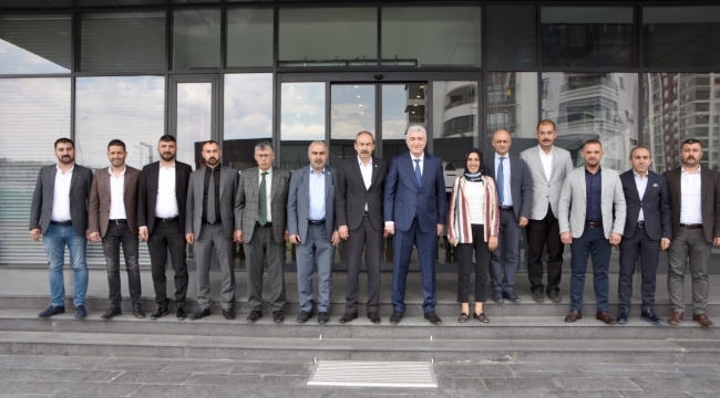 MHP İL BAŞKANI TOK VE YÖNETİMİNDEN KTO’YA ZİYARET