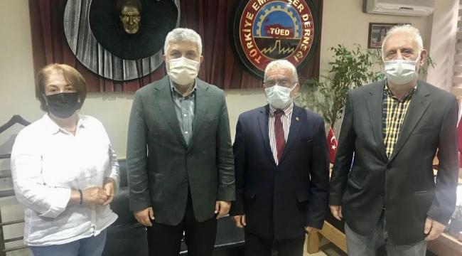 Milletvekili Günnar, Türkiye Emekliler Derneği Trabzon Şubesi’ni ziyaret etti