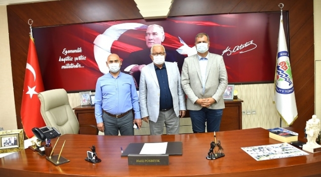  TİRE BELEDİYE BAŞKANI DURAN, POSBIYIK’I ZİYARET ETTİ