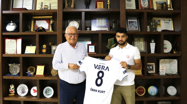 ADANA DEMİRSPORLU SİNAN KURT’TAN BAŞKAN POSBIYIK’A ZİYARET