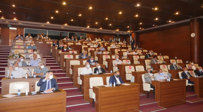 Büyükşehir Belediye Meclisi temmuz ayı ilk toplantısı yapıldı