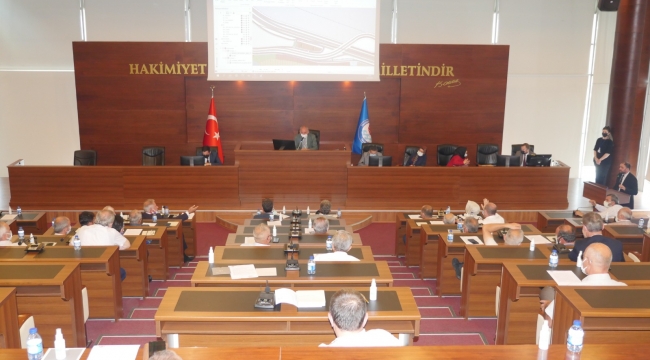 Büyükşehir temmuz ayı toplantıları sona erdi