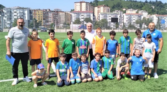 Çaykurspor'da yaz futbol okulu seçmeleri başladı