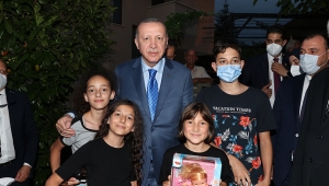Cumhurbaşkanı Erdoğan, Sakarya'da vatandaşlarla sohbet etti