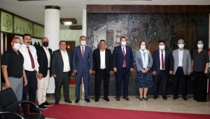 DEVA Partisi genel başkan yardımcısı Kavaf GMİS'i ziyaret etti