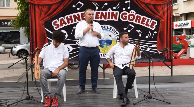 Görele Belediyesi tarafından ‘Sokak Sahnesi’ etkinliğimiz başladı