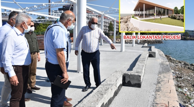 Halil Posbıyık sahada, çalışmaları bizzat takip ediyor