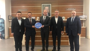 İMEF'ten Ak Parti Genel Başkan Yardımcısı İleri'ye ziyaret
