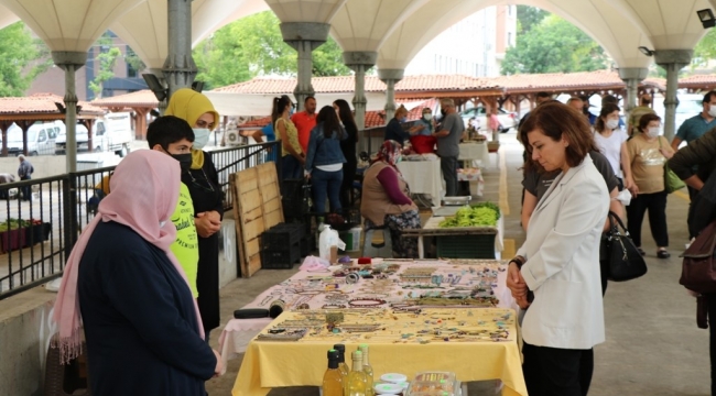 Kadın Üreticiler Pazarı Faaliyete Girdi