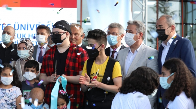 Kanserli çocuklara umut olacak Çocuk Hematoloji ve Onkoloji Hastanesi açıldı