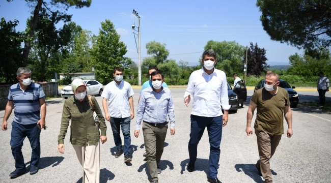 Kartepe'de durmadan hizmet...