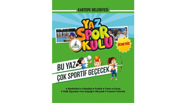 Kartepe'de “Yaz Spor Okulları” kayıtları başladı