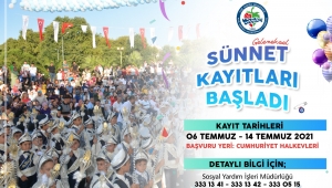 Kdz. Ereğli Belediyesi sünnet şöleni kayıtları başladı