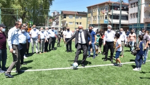 Kdz. Ereğli'de, 2 semt sahasını daha gençlerin hizmetine açtı