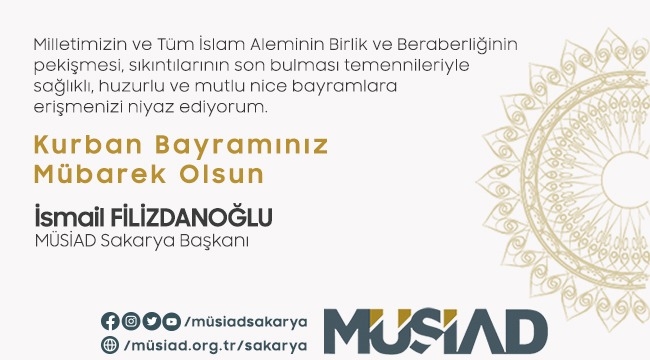 KURBAN BAYRAMINIZ MÜBAREK OLSUN