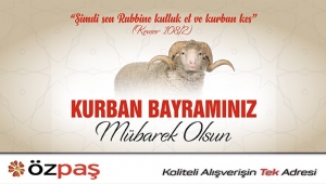 KURBAN BAYRAMINIZ MÜBAREK OLSUN