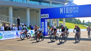 Nefes kesen MTB Cup heyecanı Ayçiçeği Bisiklet Vadisi’nde start aldı