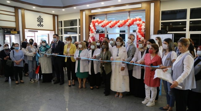 Rize Belediyesi Kadın Kültür Merkezleri dönem sonu sergileri düzenlendi