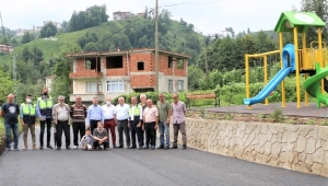 Rize'de asfaltlama çalışmaları tam gaz devam ediyor