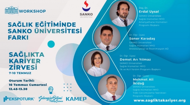 SANKO ÜNİVERSİTESİ AKADEMİSYENLERİ UZAKTAN ERİŞİMLE ÖĞRENCİLERİ BİLGİLENDİRDİ