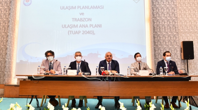 Trabzon Ulaşım Master Planı masaya yatırıldı
