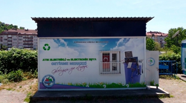 30 Ton Elektronik Atık Geri Dönüşüme Gönderildi