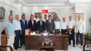 AK Parti Genel Başkan Yardımcısı Zenbilci'den Başkan Gündoğdu'ya ziyaret