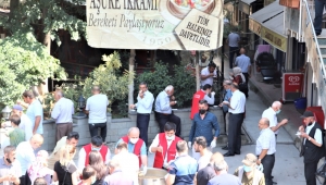 Başkan Aytekin ''aşure ikramı bereketi paylaşıyoruz''