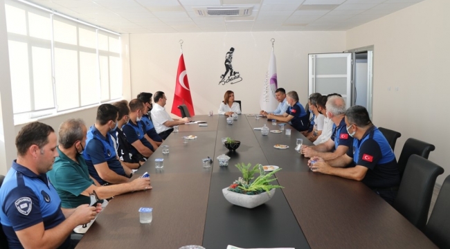Başkan Köse zabıtalar ile bir araya geldi