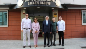 Başkan Yüce’den Baro Başkanı Yıldız’a tebrik ziyareti