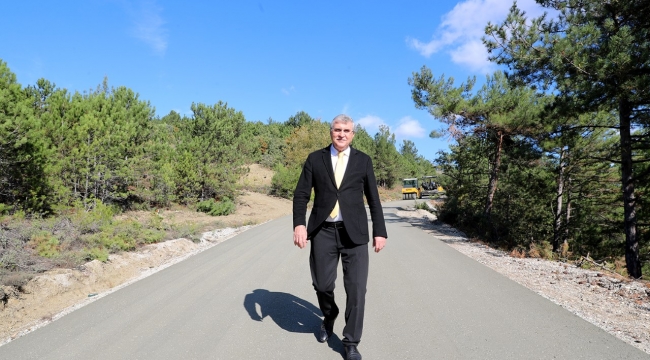Beton yol çalışmaları Kocaali’de başladı