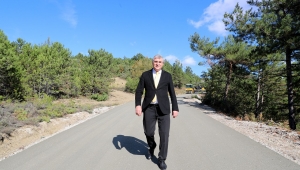 Beton yol çalışmaları Kocaali’de başladı