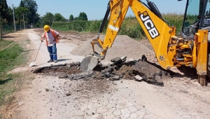 Büyükşehir SASKİ ekipleri Karakamış Mahallesini tamamlıyor