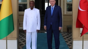 Cumhurbaşkanı Erdoğan, Gine Cumhurbaşkanı Conde ile görüştü