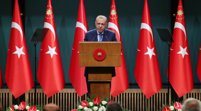 Cumhurbaşkanı Erdoğan, Kabine Toplantısı'nın ardından millete seslendi