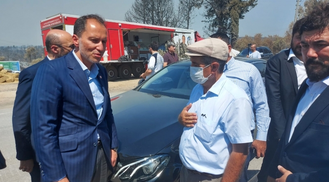 Erbakan'dan yangın felaketine karşı Milli Birlik çağrısı