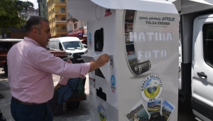 Görele Belediyesi ilçeye ‘Hatıra Fotoğrafı’ makinesi yerleştirdi
