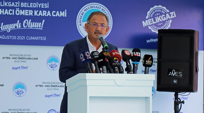 Hayırseverlerin Kayseri'de emekleri büyük