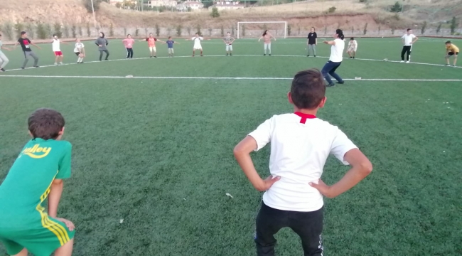 Hisarcık Spor Kulübü kış hazırlıklarını yaz boyunca da sürdürüyor